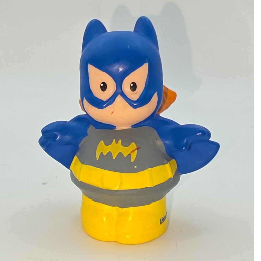 Fisher-Price Little People Batgirl Blue Grey Fair W6158 DC Toy Figurine